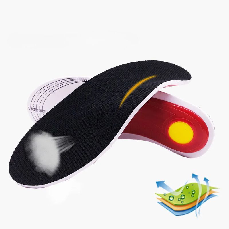 Semelles OrthoConfort Plus™ – Soulage les pieds plats en un instant