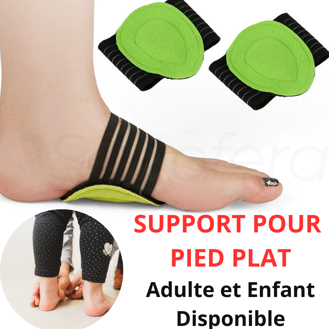 Support pour Pieds Plats. Adulte et enfant