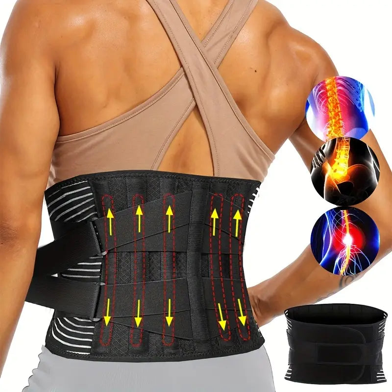Ceinture de soutien BackRelief™ - Dites STOP aux douleurs dorsales!