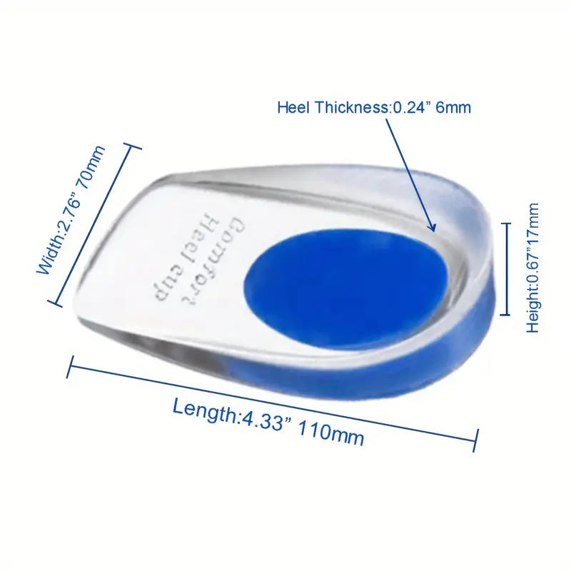 Talonnettes en Gel™ – Dites adieu aux douleurs plantaires !