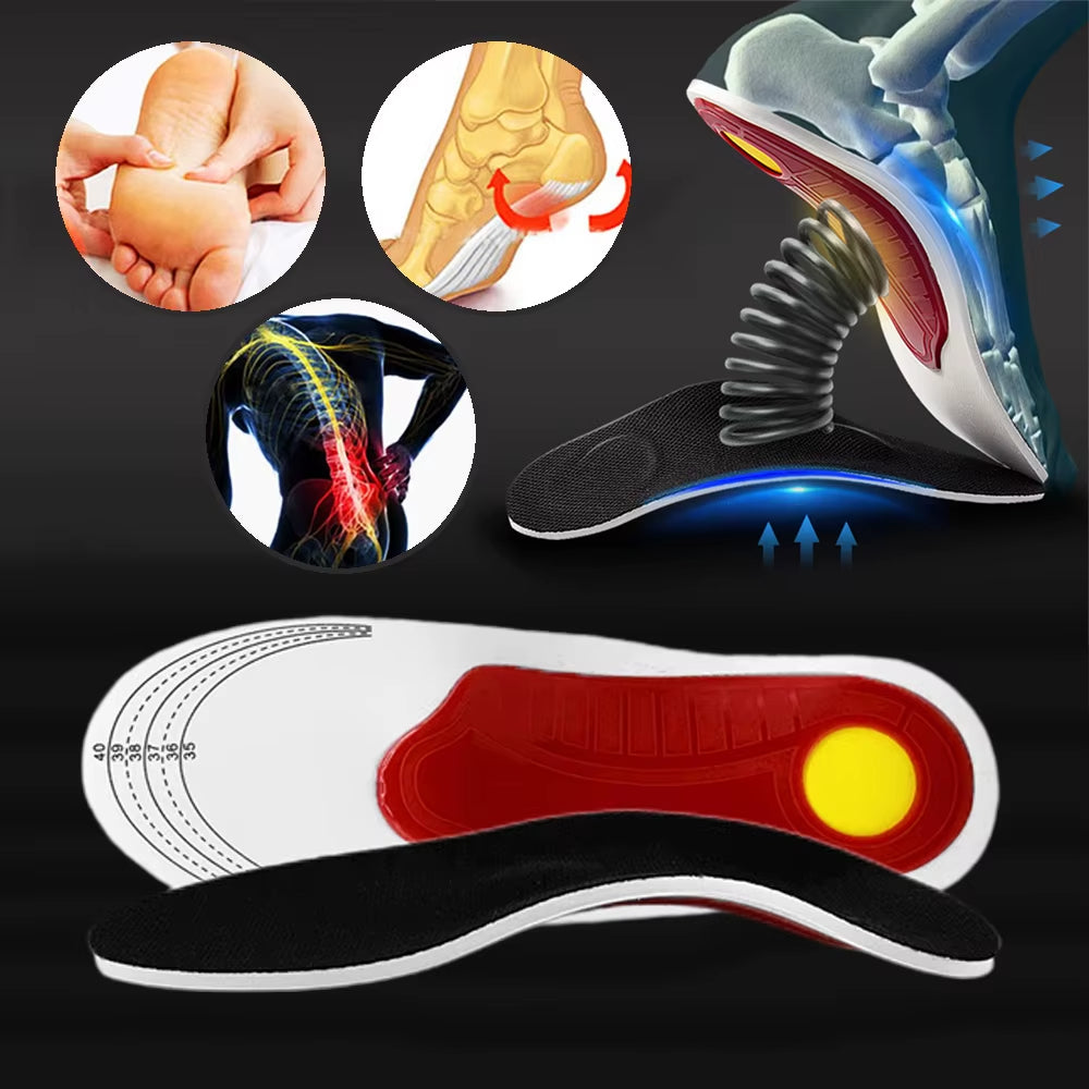 Semelles OrthoConfort Plus™ – Soulage les pieds plats en un instant