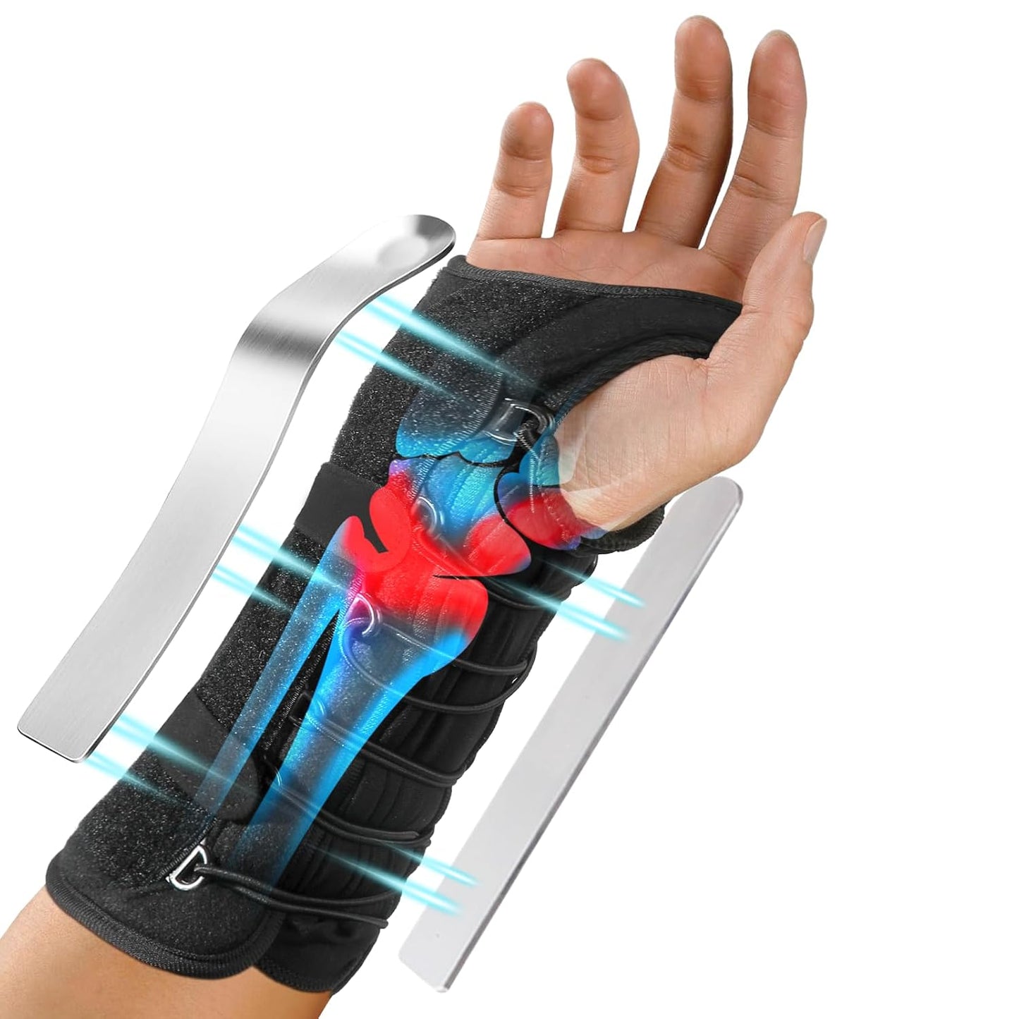 BRACEFIX™ Attelle de Poignet Orthopédique – Soulagement et Stabilisation Immédiat