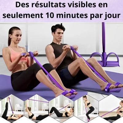 Élastique Brûle-Graisse™ – Tonifiez abdos et corps en quelques minutes par jour