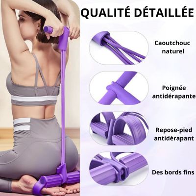 Élastique Brûle-Graisse™ – Tonifiez abdos et corps en quelques minutes par jour