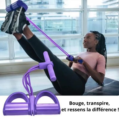Élastique Brûle-Graisse™ – Tonifiez abdos et corps en quelques minutes par jour