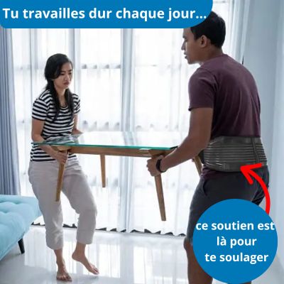 Ceinture Lombaire Premium – Pour Ceux Qui Travaillent Dur