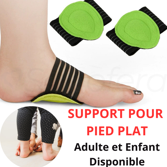 Support pour Pieds Plats. Adulte et enfant