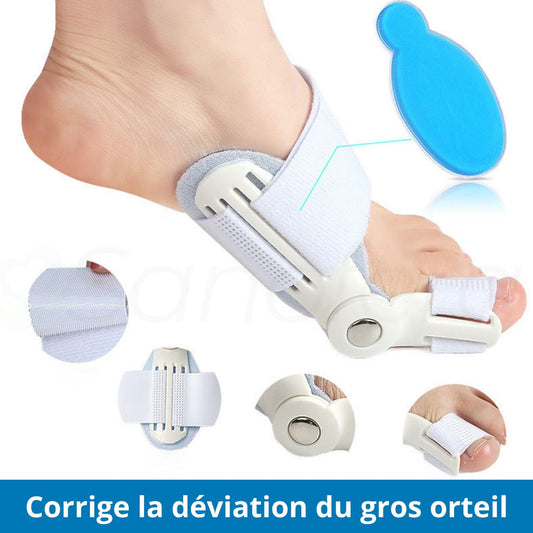 Orthèse Sanofera™ : Douleur et correction orteils