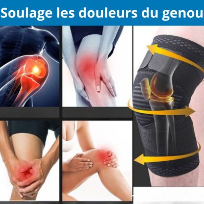 GENOUILLÈRE SPORTIVE – SOUTIEN ET PERFORMANCE !