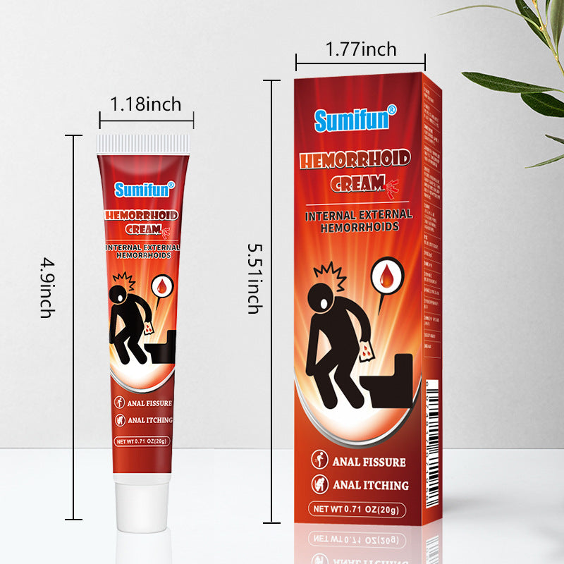 Sumifun® Hemorrhoid Cream – Soulagement immédiat des douleurs et démangeaisons anales