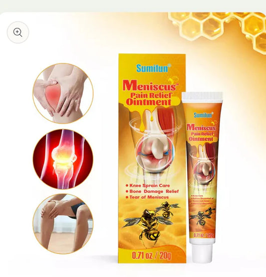 Meniscus™ Pommade Soulagement Douleurs – Genou, Ménisque & Articulations