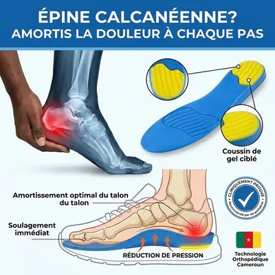 Languette orthopédique pour mieux marcher sans douleur