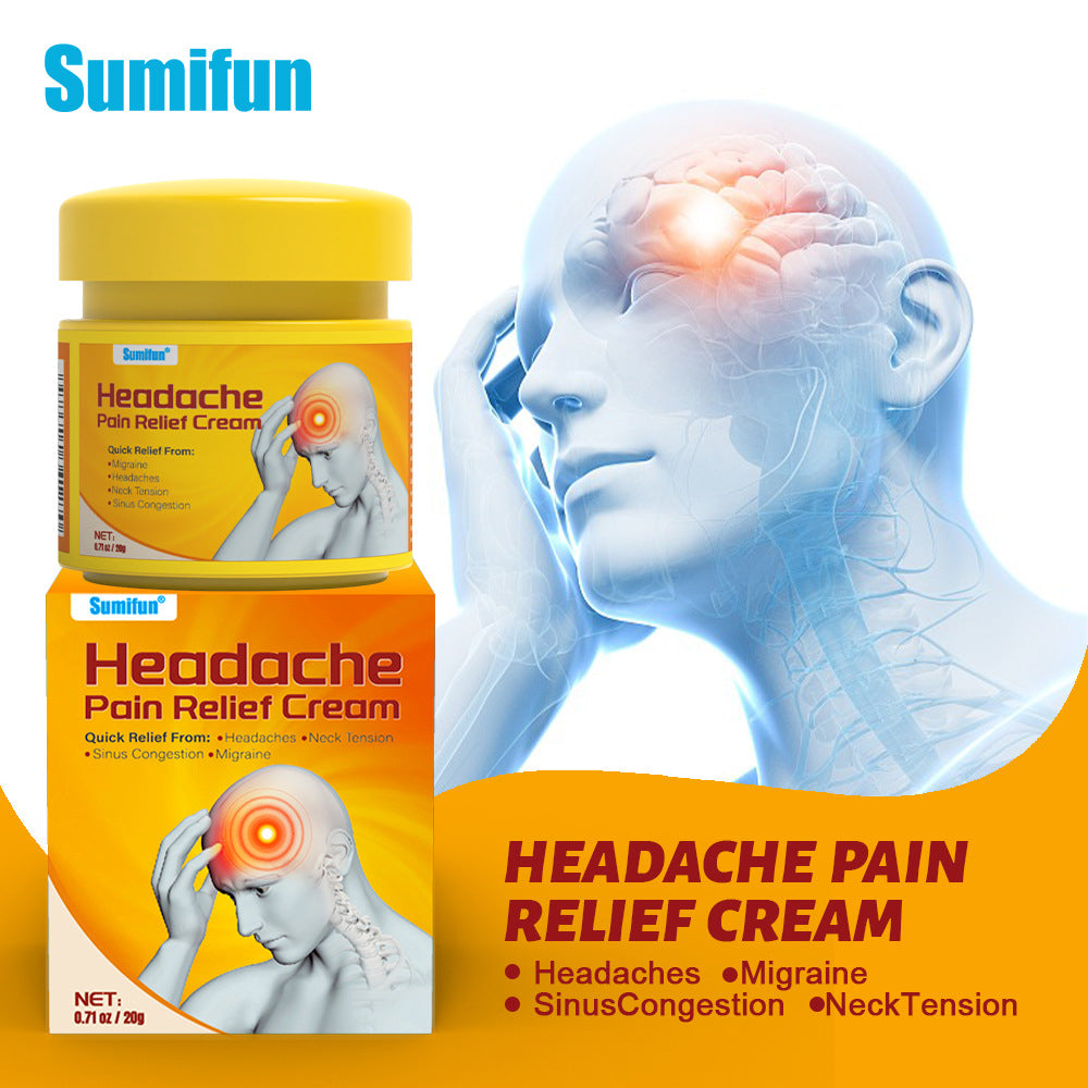 Headache Pain Relief Cream™ – Dites adieu aux migraines et céphalées