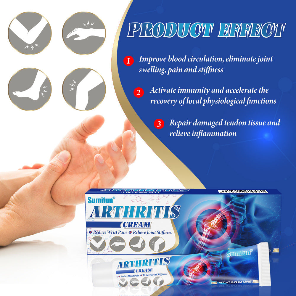 Sumifun™ Crème Anti-Arthrite – Soulagement Rapide des Douleurs et Raideurs Articulaires
