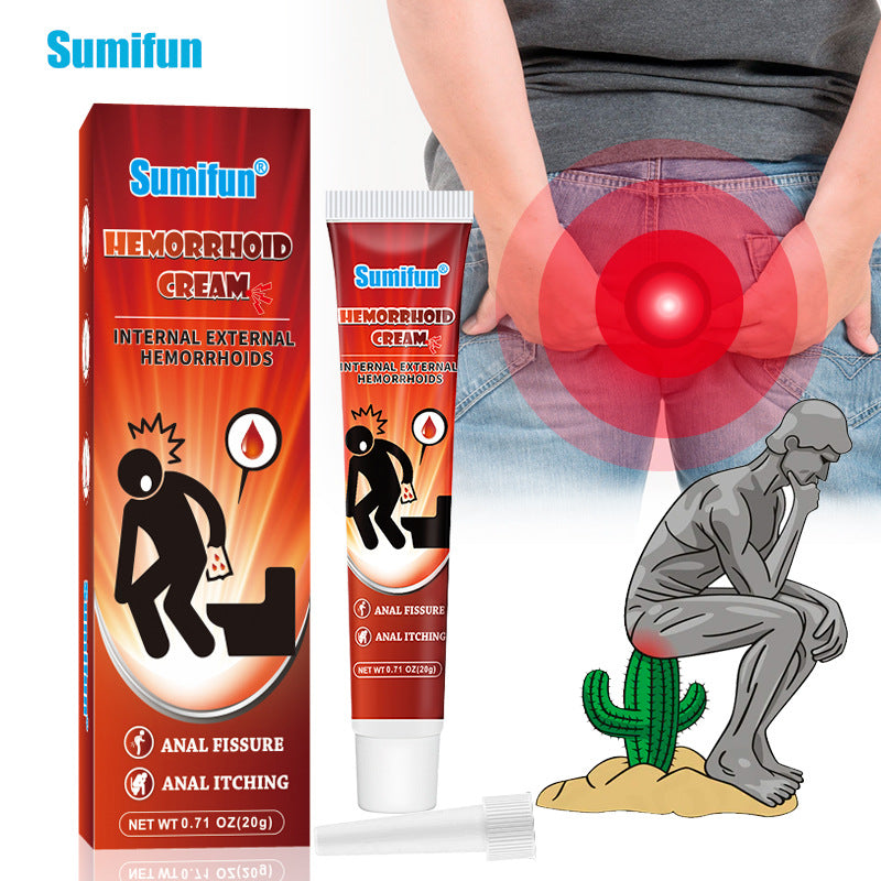 Sumifun® Hemorrhoid Cream – Soulagement immédiat des douleurs et démangeaisons anales