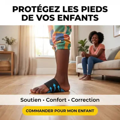 Bandes de Soutien Plantaires pour Enfants – Soulagement et Correction des Pieds Plats