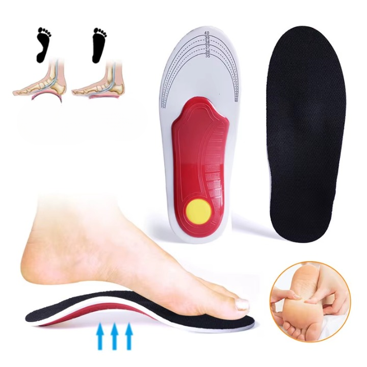 Semelles OrthoConfort Plus™ – Soulage les pieds plats en un instant