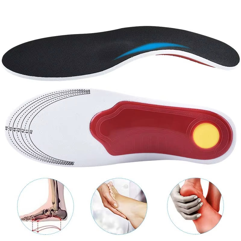 Semelles OrthoConfort Plus™ – Soulage les pieds plats en un instant