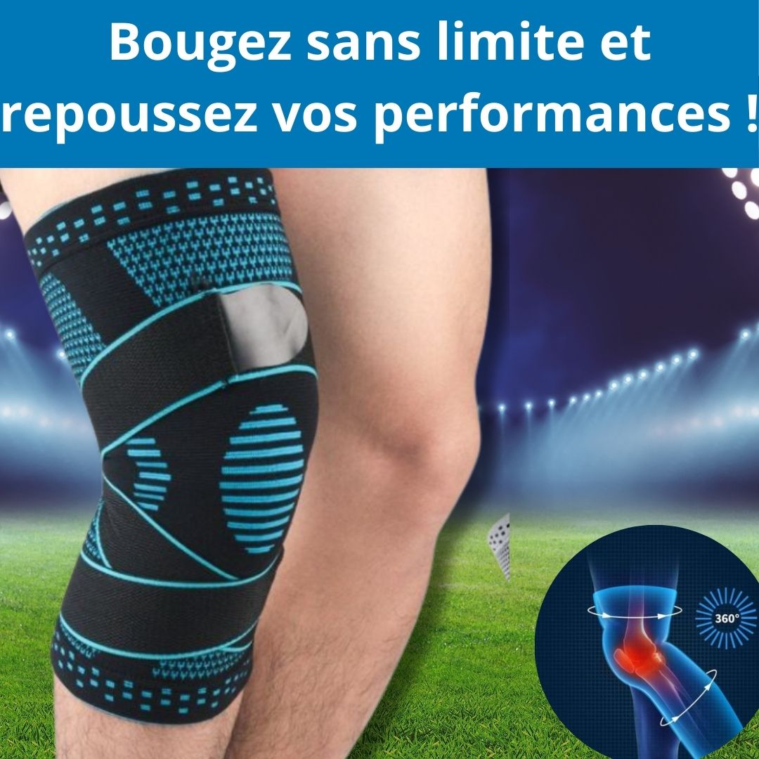 GENOUILLÈRE SPORTIVE – SOUTIEN ET PERFORMANCE !