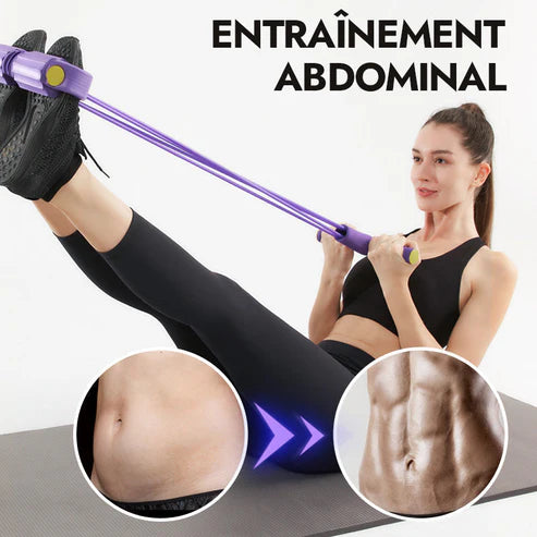 Élastique Brûle-Graisse™ – Tonifiez abdos et corps en quelques minutes par jour